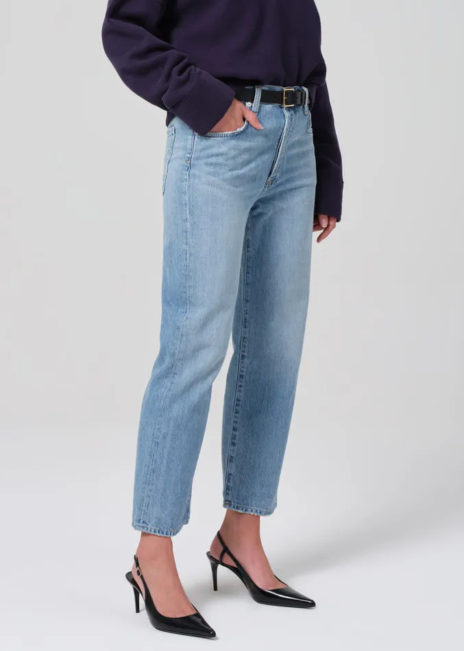 Women Jeans Citizens Of Humanity Emery Crop Relaxed Straight In Starsign