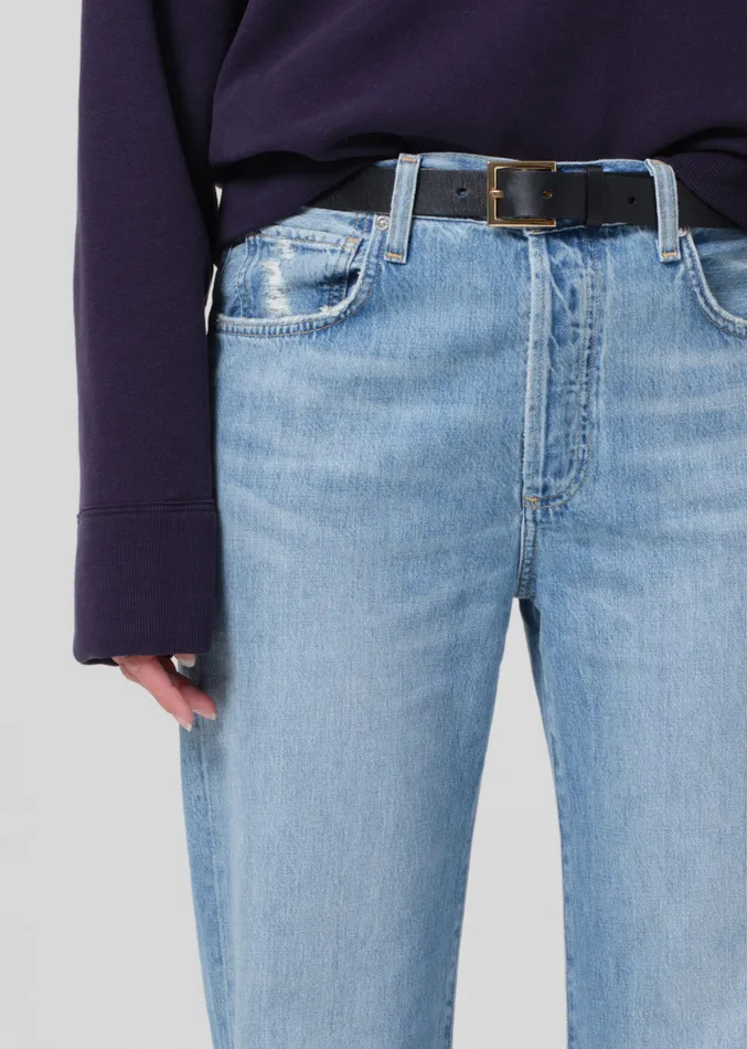Women Jeans Citizens Of Humanity Emery Crop Relaxed Straight In Starsign