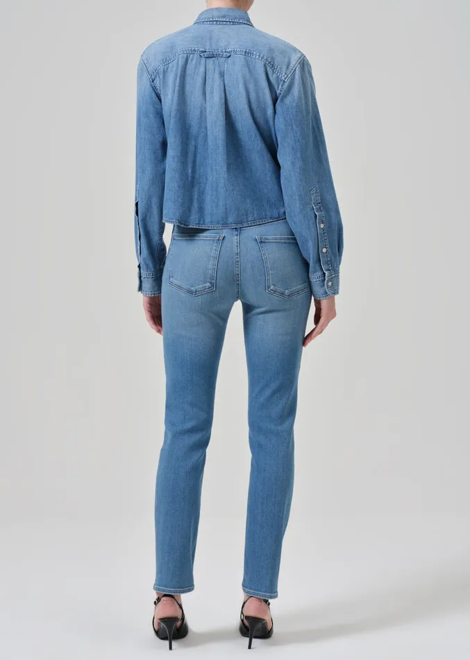 Women Jeans Citizens Of Humanity Isola Slim In Lazuli