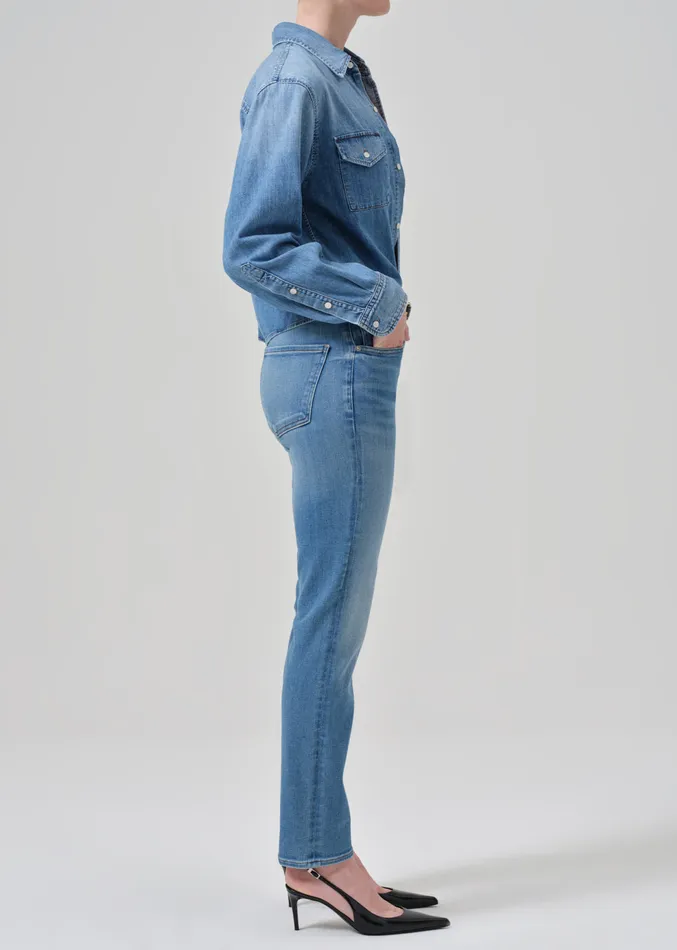 Women Jeans Citizens Of Humanity Isola Slim In Lazuli