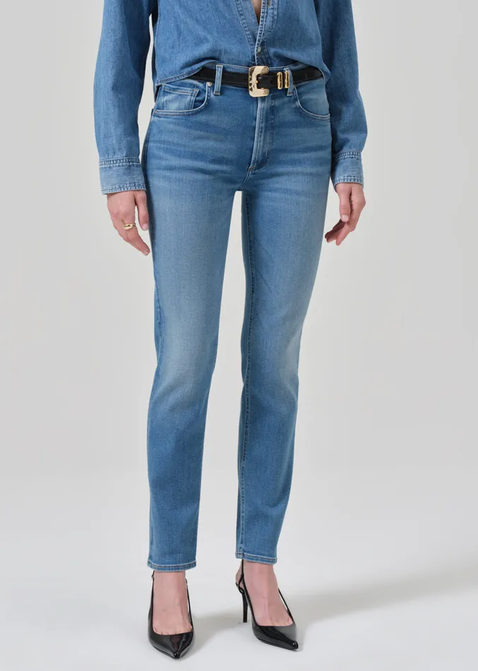 Women Jeans Citizens Of Humanity Isola Slim In Lazuli