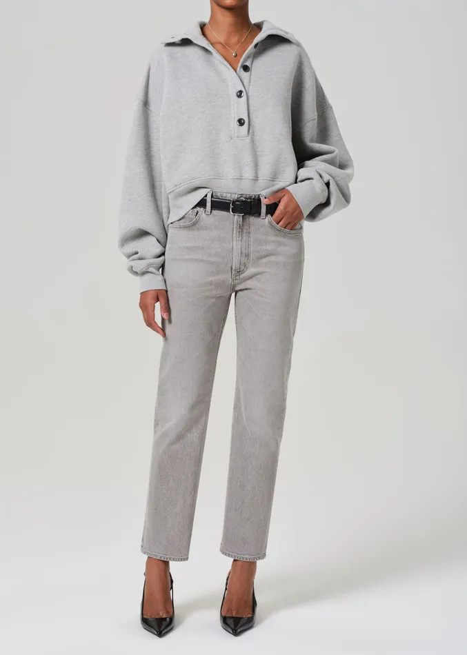 Women Jeans Citizens Of Humanity Zurie Ankle In Quartz Grey