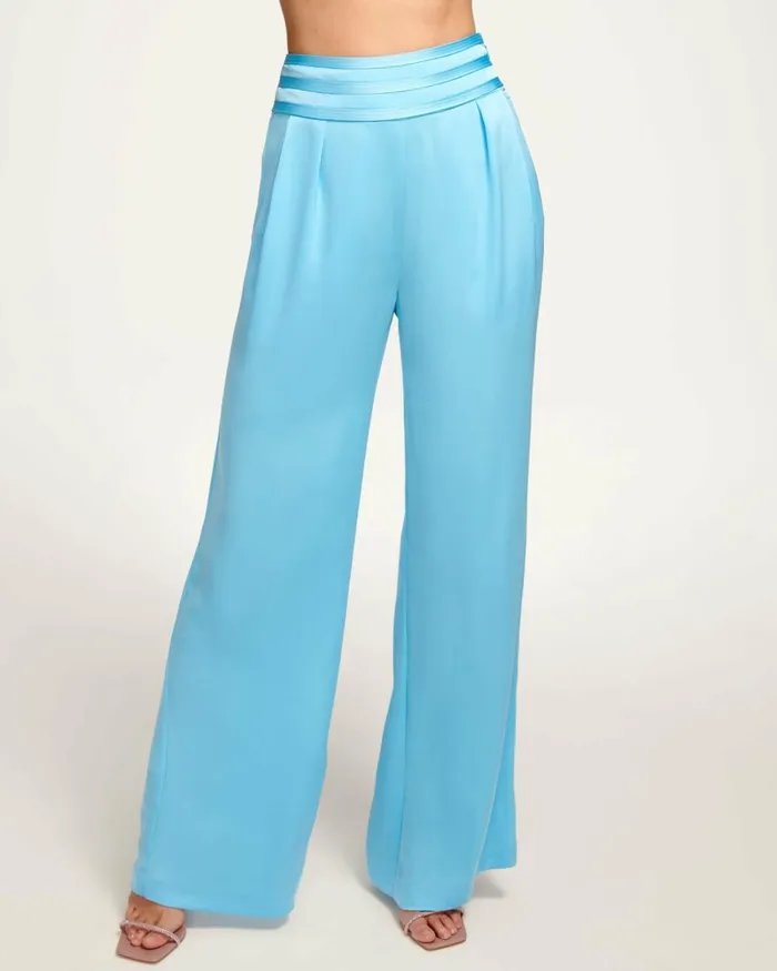Women Joss Wide Leg Pant Navy Ramy Brook Pants Women Joss Wide Leg Pant Navy Ramy Brook Pants