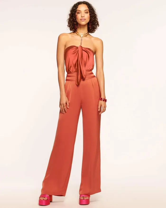 Women Joss Wide Leg Pant Navy Ramy Brook Pants Women Joss Wide Leg Pant Navy Ramy Brook Pants