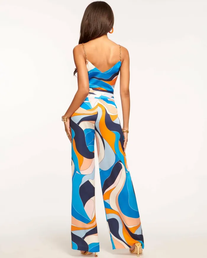 Women Joss Wide Leg Pant Navy Ramy Brook Pants Women Joss Wide Leg Pant Navy Ramy Brook Pants