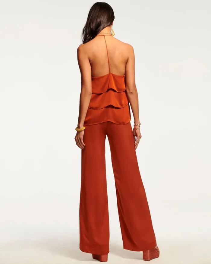 Women Joss Wide Leg Pant Navy Ramy Brook Pants Women Joss Wide Leg Pant Navy Ramy Brook Pants