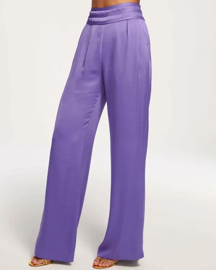 Women Joss Wide Leg Pant Navy Ramy Brook Pants Women Joss Wide Leg Pant Navy Ramy Brook Pants