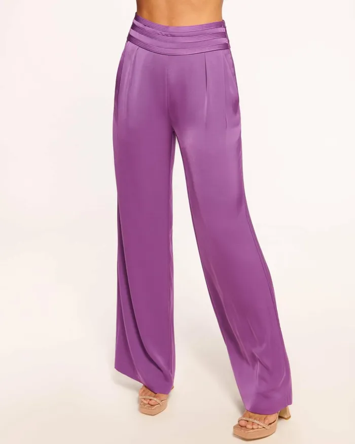 Women Joss Wide Leg Pant Navy Ramy Brook Pants Women Joss Wide Leg Pant Navy Ramy Brook Pants