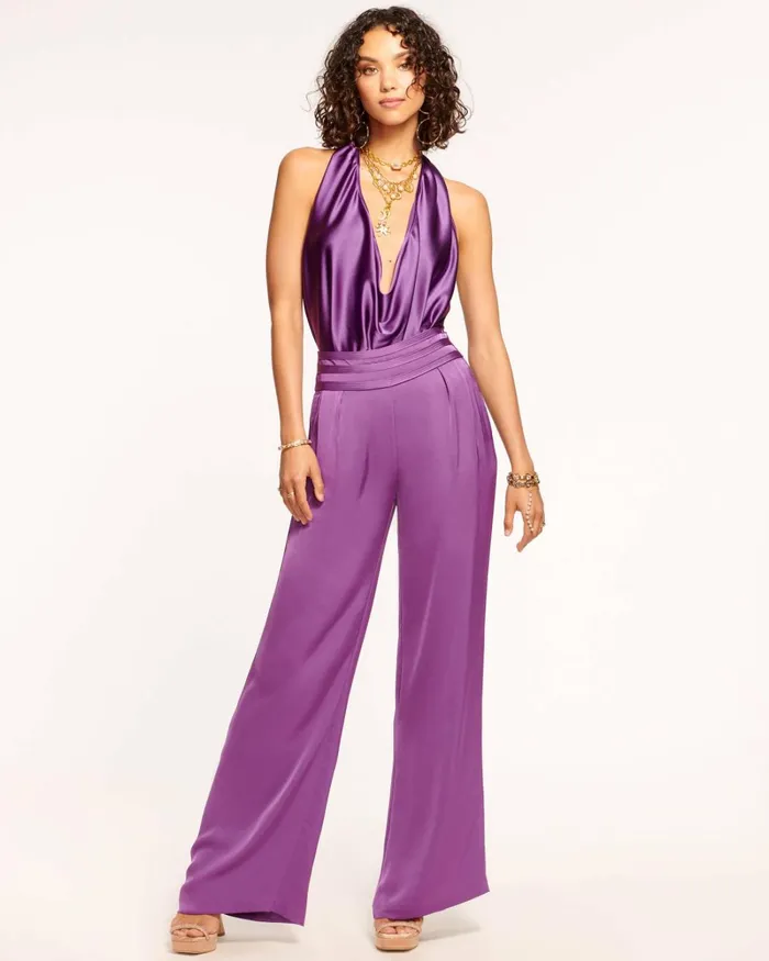 Women Joss Wide Leg Pant Navy Ramy Brook Pants Women Joss Wide Leg Pant Navy Ramy Brook Pants