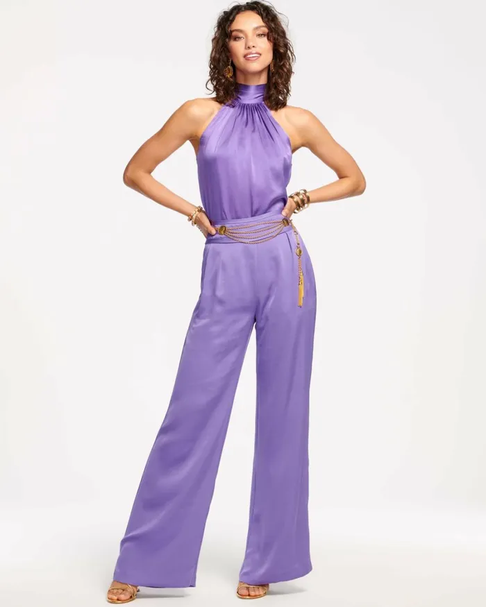 Women Joss Wide Leg Pant Navy Ramy Brook Pants Women Joss Wide Leg Pant Navy Ramy Brook Pants