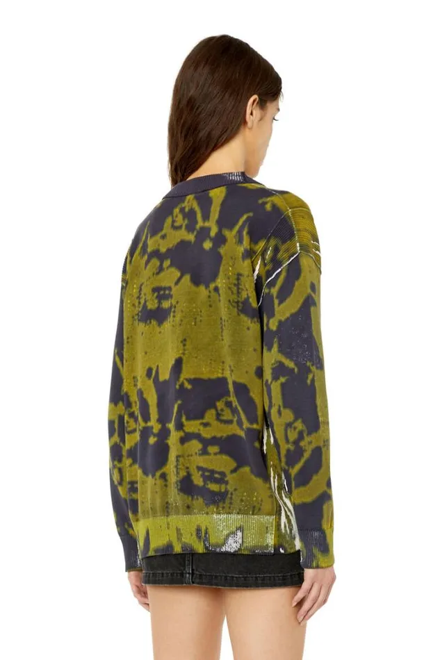 Women KLaranCard Blackgreen Diesel Knitwear Women KLaranCard Blackgreen Diesel Knitwear