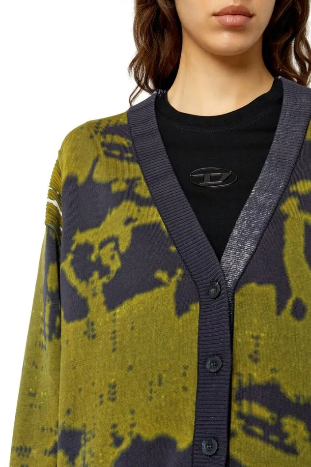 Women KLaranCard Blackgreen Diesel Knitwear Women KLaranCard Blackgreen Diesel Knitwear