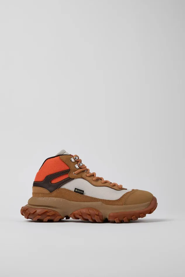Women Karst Trek GORETEX Brown And Gray Ankle Boots Camper Ankle Boots Women Karst Trek GORETEX Brown And Gray Ankle Boots Camper Ankle Boots