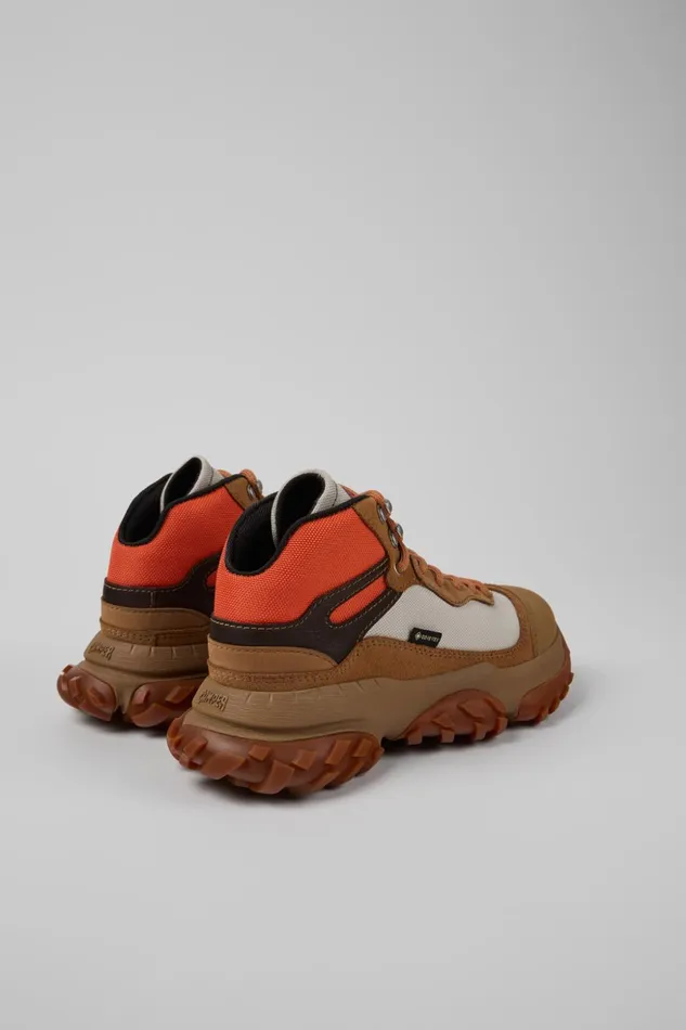 Women Karst Trek GORETEX Brown And Gray Ankle Boots Camper Ankle Boots Women Karst Trek GORETEX Brown And Gray Ankle Boots Camper Ankle Boots