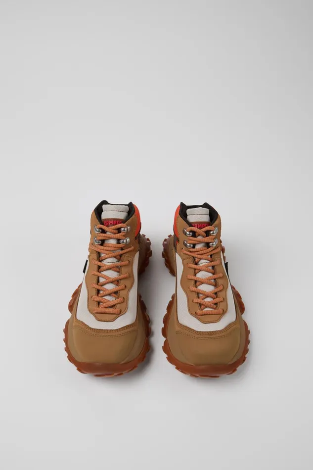Women Karst Trek GORETEX Brown And Gray Ankle Boots Camper Ankle Boots Women Karst Trek GORETEX Brown And Gray Ankle Boots Camper Ankle Boots
