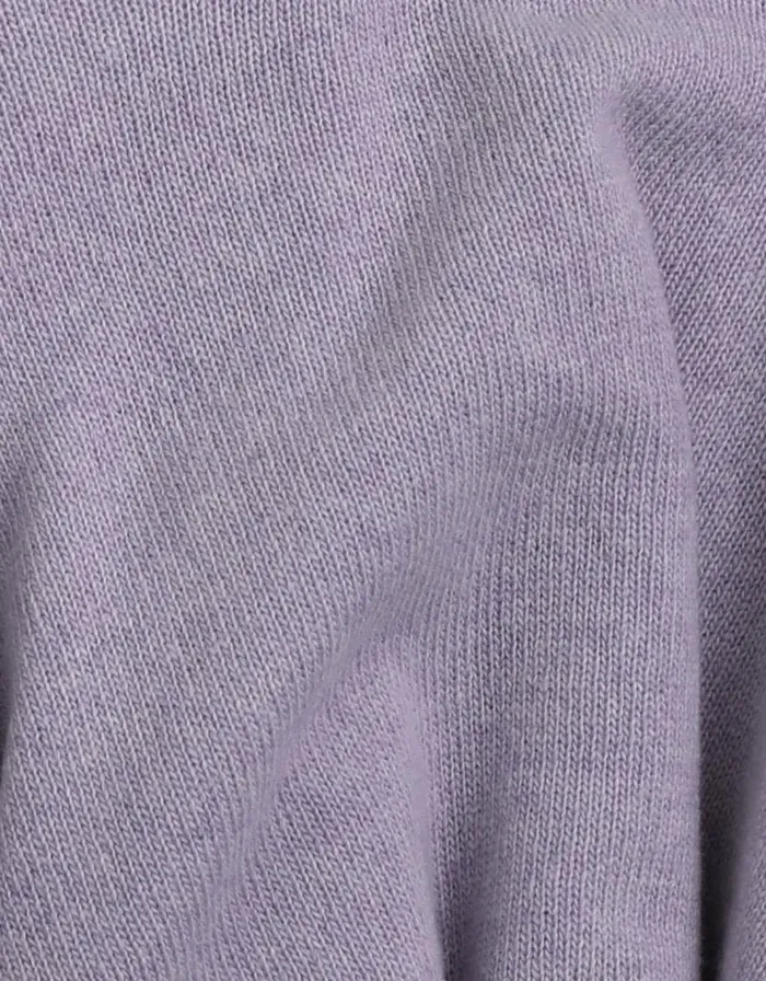 Women Knit Sweaters Colorful Standard Women Classic Merino Wool Crew Purple Haze