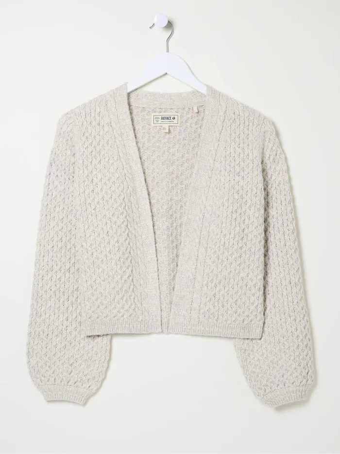 Women Knitwear Fat Face Ivory Anais Cardigan