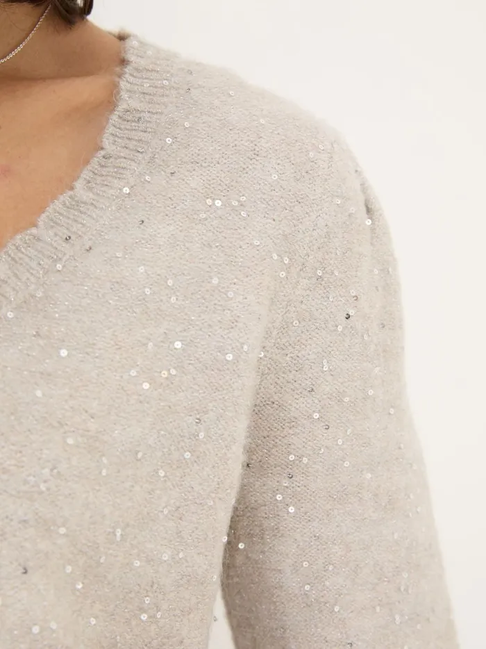 Women Knitwear Fat Face Ivory Jasmine Jumper