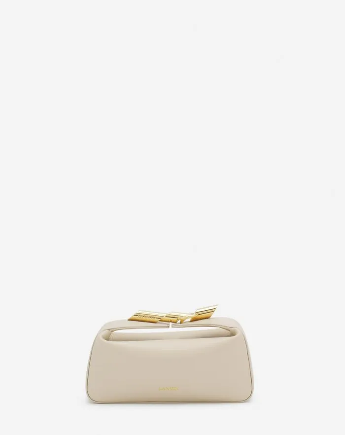 Women Lanvin Crossbody Bags and Shoulder Bags Haute Squence Leather Clutch Bag Light Beige Women Lanvin Crossbody Bags and Shoulder Bags Haute Squence Leather Clutch Bag Light Beige