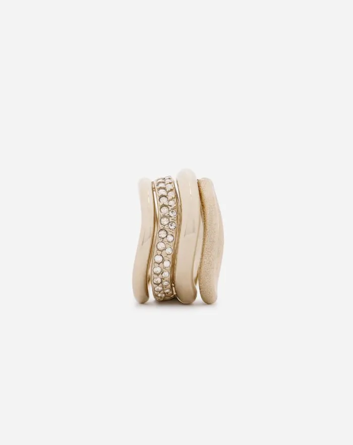 Women Lanvin Jewelry Partition By Lanvin Ring Goldcrystal