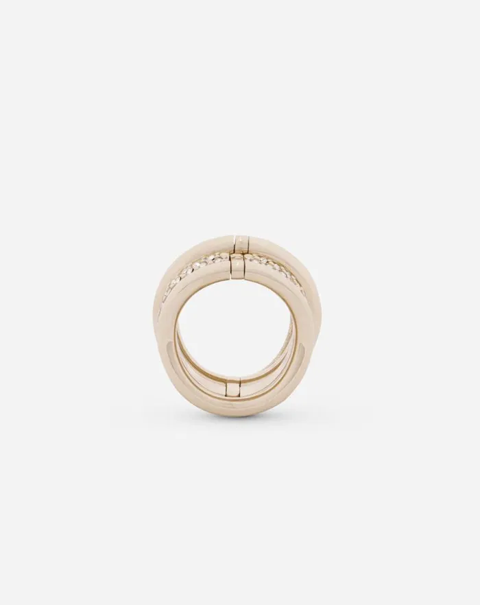 Women Lanvin Jewelry Partition By Lanvin Ring Goldcrystal Women Lanvin Jewelry Partition By Lanvin Ring Goldcrystal