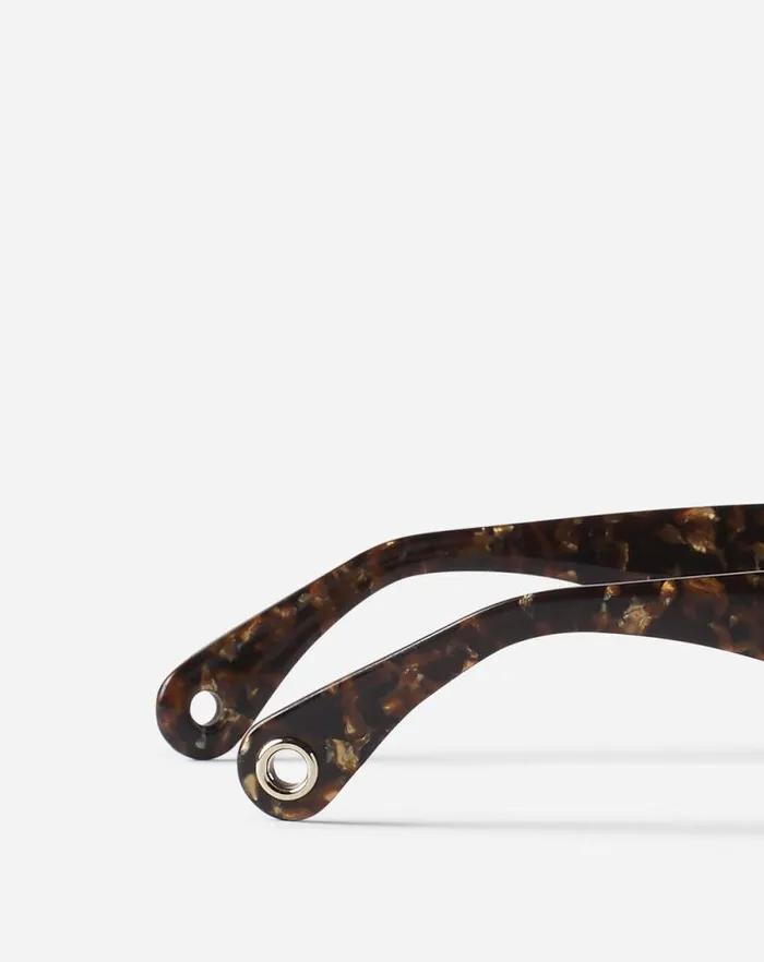 Women Lanvin Sunglasses Lanvin Logo Sunglasses Goldbrown Women Lanvin Sunglasses Lanvin Logo Sunglasses Goldbrown