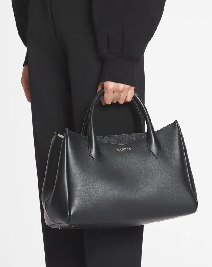 Women Lanvin Tote Bags and Top Handle Bags L039octave By Lanvin Leather Day Bag Black Women Lanvin Tote Bags and Top Handle Bags L039octave By Lanvin Leather Day Bag Black