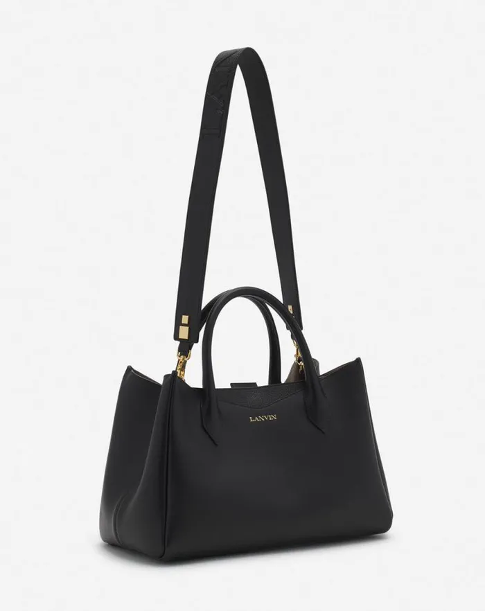 Women Lanvin Tote Bags and Top Handle Bags L039octave By Lanvin Leather Day Bag Black Women Lanvin Tote Bags and Top Handle Bags L039octave By Lanvin Leather Day Bag Black