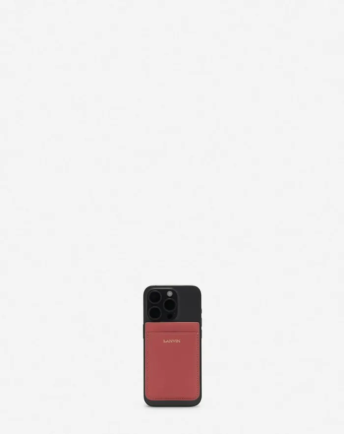 Women Lanvin Wallets and Small Leather Goods Magnetic Leather Cardholder Litchi Women Lanvin Wallets and Small Leather Goods Magnetic Leather Cardholder Litchi