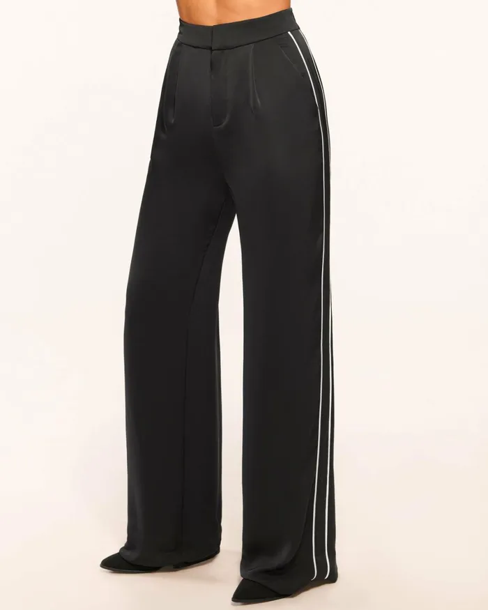 Women Lara Wide Leg Pant Black Ramy Brook Pants