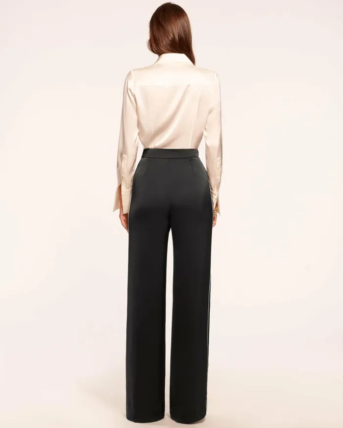 Women Lara Wide Leg Pant Black Ramy Brook Pants Women Lara Wide Leg Pant Black Ramy Brook Pants