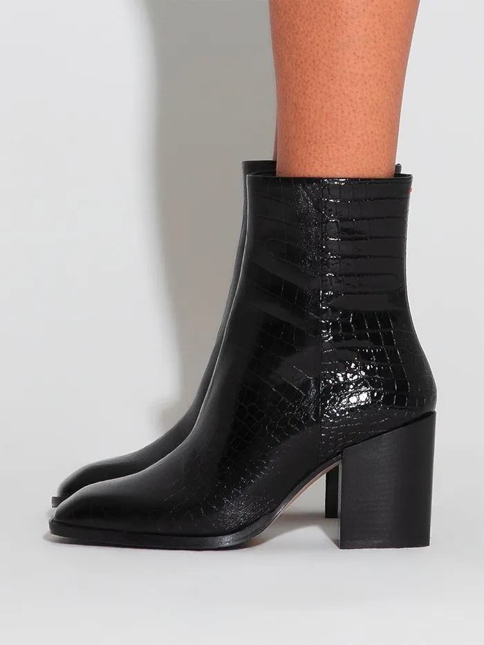 Women Leandra Leather Ankle Boots Aeyde Ankle Boots