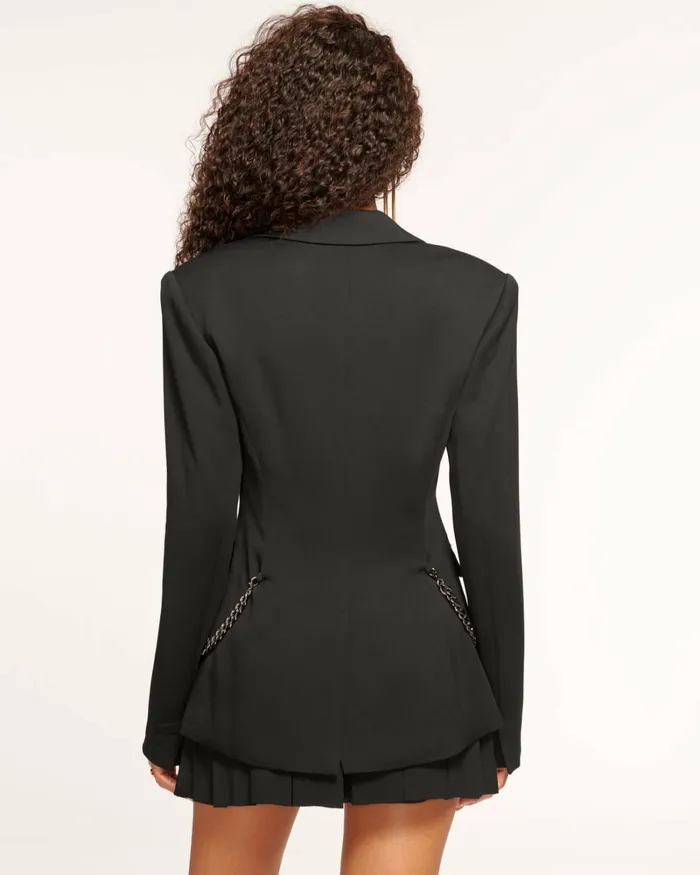 Women Leilani Blazer Black Ramy Brook Jackets Women Leilani Blazer Black Ramy Brook Jackets