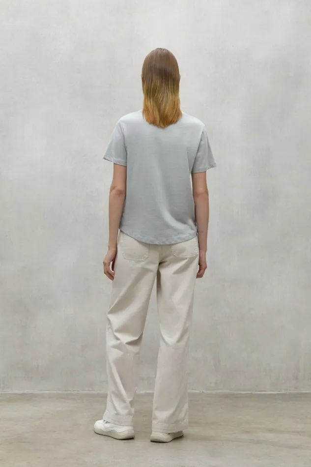 Women Light Grey Ariza TShirt Ecoalf TShirts