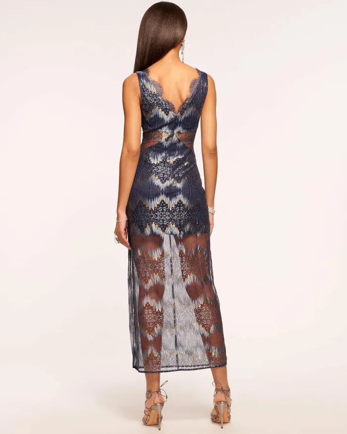 Women Lillian Lace Maxi Dress Navy Lace Ramy Brook Dresses Women Lillian Lace Maxi Dress Navy Lace Ramy Brook Dresses