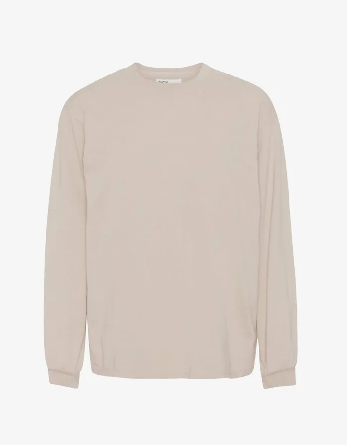 Women Long Sleeve Tops Colorful Standard Oversized Organic LS TShirt Ivory White Women Long Sleeve Tops Colorful Standard Oversized Organic LS TShirt Ivory White