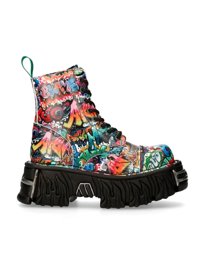 Women MMili083cV18 New Rock Military Women MMili083cV18 New Rock Military