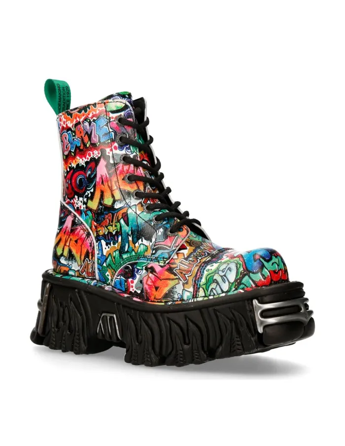 Women MMili083cV18 New Rock Military Women MMili083cV18 New Rock Military