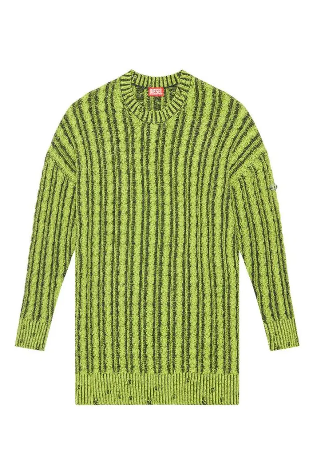Women MPantesse Green Diesel Knitwear Women MPantesse Green Diesel Knitwear