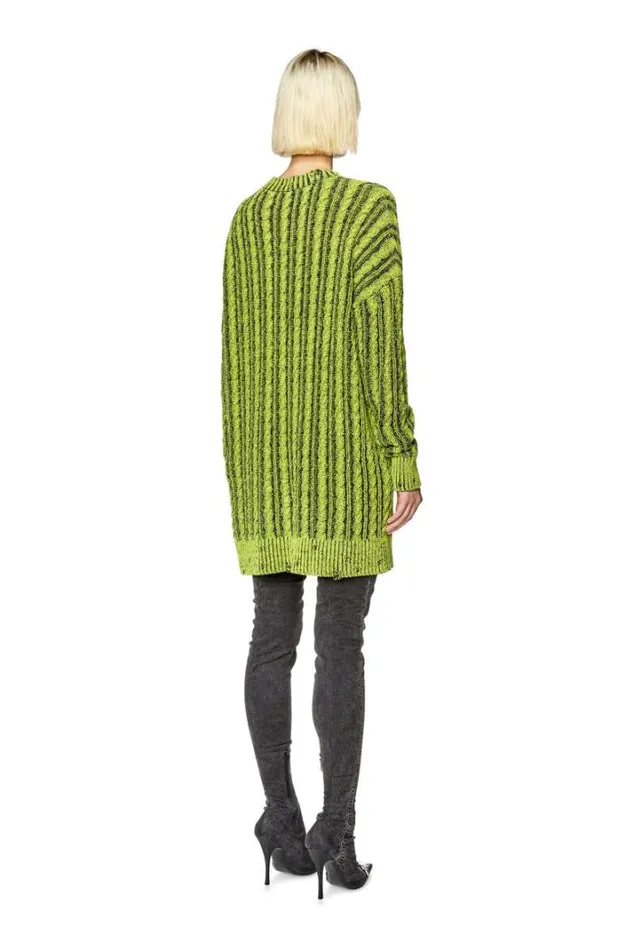 Women MPantesse Green Diesel Knitwear Women MPantesse Green Diesel Knitwear