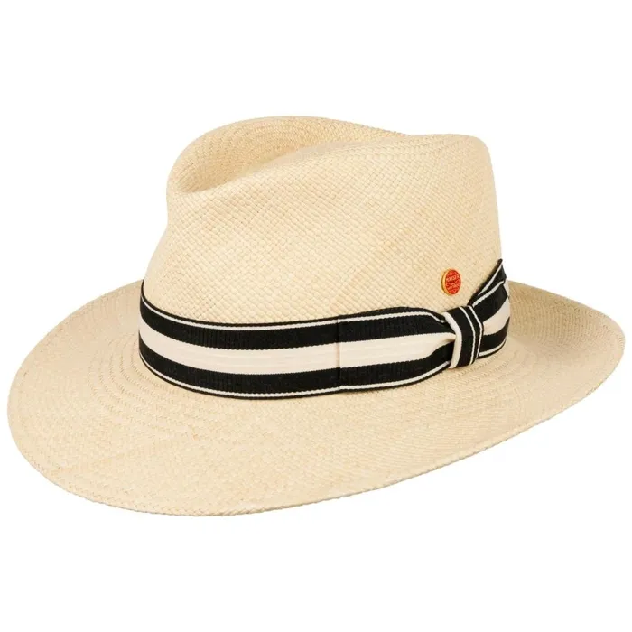 WomenMen Bogart Hats Mayser Varelo Bogart Panama Hat Naturalblack
