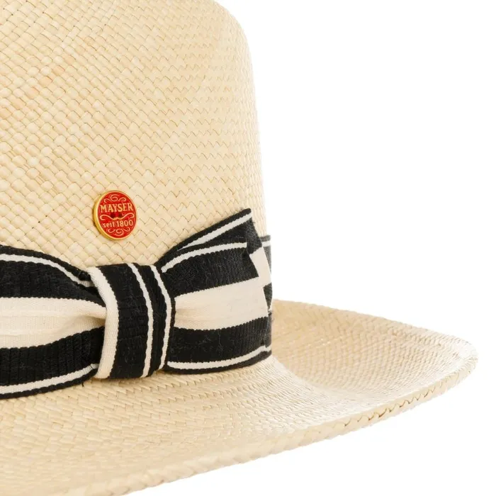 WomenMen Bogart Hats Mayser Varelo Bogart Panama Hat Naturalblack WomenMen Bogart Hats Mayser Varelo Bogart Panama Hat Naturalblack