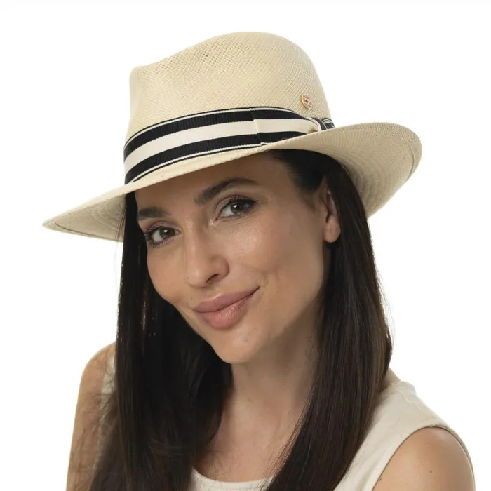 WomenMen Bogart Hats Mayser Varelo Bogart Panama Hat Naturalblack WomenMen Bogart Hats Mayser Varelo Bogart Panama Hat Naturalblack