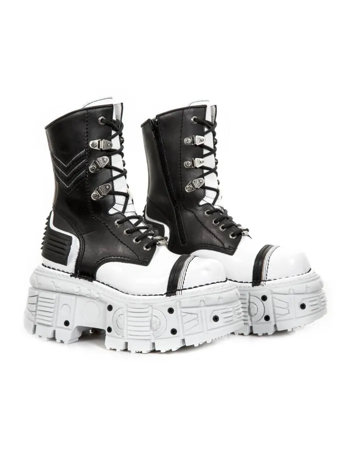 WomenMen Boot Imperfect MTank009C6 New Rock Boots