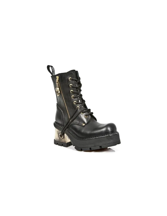 WomenMen Boot Metallic M1046C3 New Rock Boots WomenMen Boot Metallic M1046C3 New Rock Boots