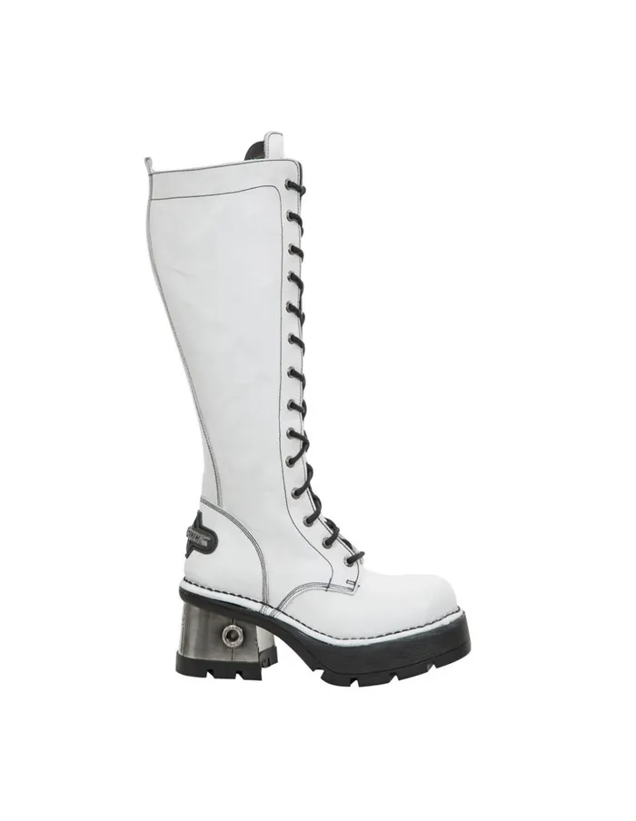 WomenMen Boot Metallic M236C7 New Rock High Boots WomenMen Boot Metallic M236C7 New Rock High Boots