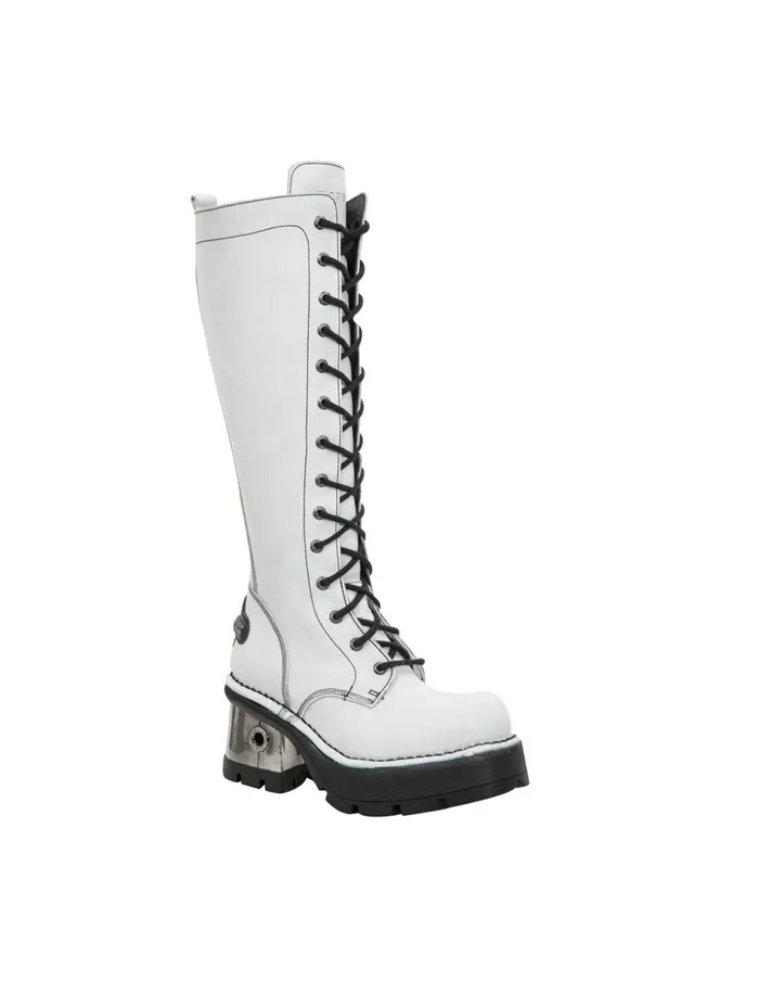 WomenMen Boot Metallic M236C7 New Rock High Boots WomenMen Boot Metallic M236C7 New Rock High Boots