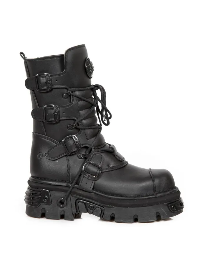 WomenMen Boot Metallic M313V2 New Rock Boots