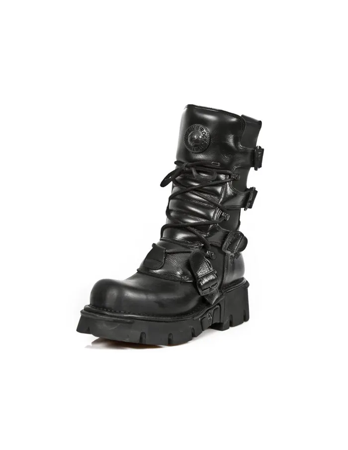 WomenMen Boot Metallic M373C55 New Rock Boots WomenMen Boot Metallic M373C55 New Rock Boots