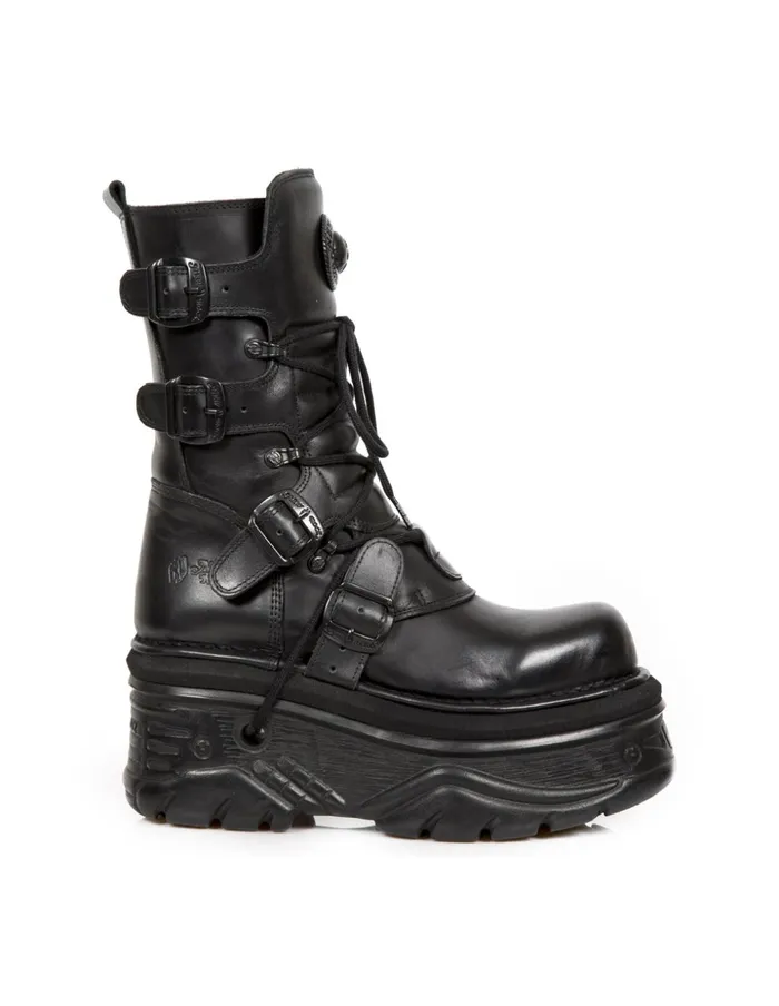 WomenMen Boot Metallic M373C81 New Rock Boots